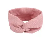 Cross Elastic Headband Hair Accessories - Pink