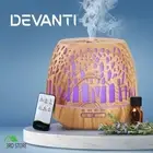 Devanti Aroma Diffuser Aromatherapy Humidifier Essential Oil Ultrasonic 400ml