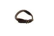 M&B ROPE COLLAR NATURAL SML