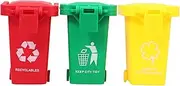 WHAMVOX Interactive Learning Toy Pcs Mini Garbage Cans for Boys and Girls Recycle Bin Holder Promotes Environmental Awareness