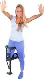 Iwalk3.0 – the Original Hands Free Knee Crutch - Alternative to Crutches and Kne