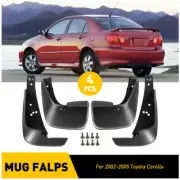 FIT TOYOTA FOR COROLLA 2002-2005 ALTIS FLAP MUD FLAPS SPLASH GUARDS MUDGUARDS