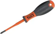 Klein Tools 100 mm VDE Insulated Screwdriver, #2 Phillips Tip, Ergonomic handle for greater torque and comfort, Klein Tools 32259INS