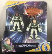 NEW Disney Pixar Buzz LIGHTYEAR & Alisha Hawthorne Imaginext Action Figures Set