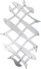 Alessi "Pescher" Extensible Trivet in 18/10 Stainless Steel Mirror Polished,