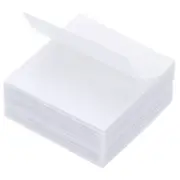 12 Pack Hook and Loop Strips Square Tape Double Sided 4" x 4", White
