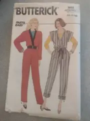 BUTTERICK 3032 JUMPSUITS FREE SHIPPING