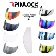 AGV K6 Replacement Road Visor Lens Face Shield Includes Pinlock Anti Fog