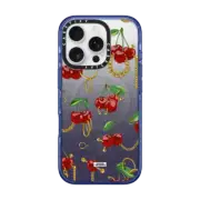 iPhone 16 Pro Impact Case MagSafe Compatible Cherry Bling By Useless Treasures