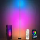 Corner Floor Lamp - Smart RGB LED Corner Lamp with App and Remote Control, 16...