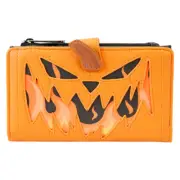 Loungefly the Nightmare Before Christmas Jack Pumpkin Head Zip Around Wallet