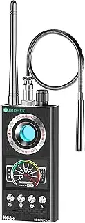 JMDHKK Hidden Camera Detectors, Bug Detector Advanced Privacy Guardian: Comprehensive Detection for Cameras, Magnetic - Essential for Secure Travel, Home, and Office (Black)