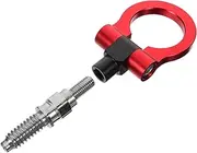 COSMEVIVI Modified Tow Hook Metal Tow Hook Vehicle Tow Hook Tie Down Hooks Car Towing Hook Metal Hook Trailer Tow Hook Tow Hook Bolt Car Supply Car Tow Hook Car Ring Hook Tow Hook for Car
