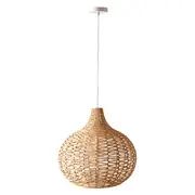 Tula Natural Rattan Bell Pendant 52x50x50cm