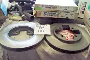 BRAKE ROTOR FRONT SET(2) FITS NISSAN 300ZX BASE & 2+2 1984-86 40206-01P03 JAPAN
