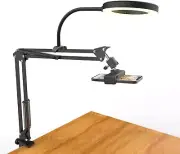 Adjustable Phone Arm Stand with 6" Ring Light - Perfect for YouTube Streaming