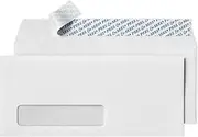 #10 Window Envelopes (4 1/8 x 9 1/2) - White w/Peel & Seel (