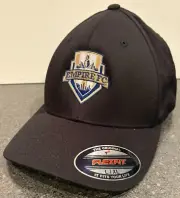 Empire FC Chicago Yupoong Flexfit L-XL black Wooly Cap Hat NWT