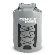 Icemule Pro X-Large 33L Soft Cooler Waterproof Backpack Cooler - IceMule Grey