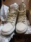 Doc Martens Womens Boots - Combs W 11 Tie Boot NEW IN BOX Beige