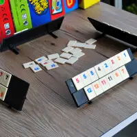 在飛比找蝦皮購物優惠-桌游卡牌正版以色列麻將 拉密牌 數字麻將牌旅行桌面聚會游戲 