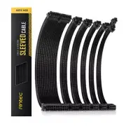 Antec PSU Sleeved Extension Cable Kit V2 300mm Black 24-pin ATX 8-Pin PCI-E