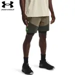 【UNDER ARMOUR】UA 男 KNIT WOVEN運動短褲 _1366167-361(灰綠)