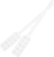 Beavorty 2pcs Pill Measuring Spoon Scoop Measure Pharmacy Mini Pill Counting Spatula Multifunctional Small Laboratory Teaspoons Dosing Pet Measuring Spoon Tablespoon Protein Spoon White