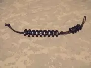 Ranger Beads - OD Paracord with (13) Grenade Cord Locks as Pace Beads NEW!