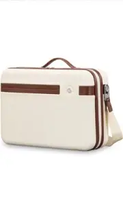 Samsonite Virtuosa Hardside Train Case, Crossbody Travel Makeup Case with Rem...
