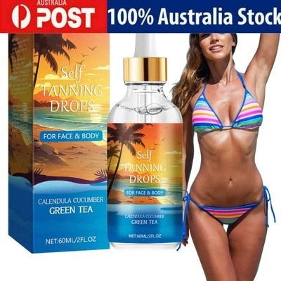 30ml Moisturizing Body Self-Tanner Drops Leg Body Self-Tanner Serums Liquids