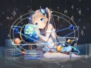 Anime sun books blue eyes earth long hair jupiter girls Playmat Gaming Mat