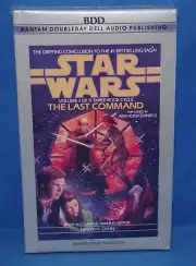Star Wars The Last Command Bantam 1993 Cassette Audio Book MISB Timothy Zahn