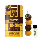 Smelly Balls Reusable Car Air Freshener - Hawthorn Hawks