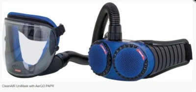 CleanAIR UniMask with Chemical 2F EX PAPR