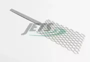 Platinized Titanium Anode Plating Anode Jewelry Rhodium Palladium 2" x 4" Mesh