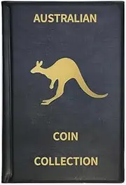 LEDON Coin Collection Album 240 Pockets – Premium Coin Storage Book, Organizer & Holder for Australian Coin Collectors, Durable Collecting Case for Coin Collection Supplies