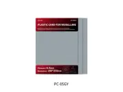 DSPIAE - PC-05GY Plastic Card For Modelling (0.5mm 3 Sheets) DS56721