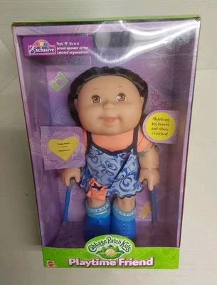 Cabbage Patch Kids Playtime Friends Special Needs Girl Doll TOYS R US - NIB