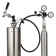 Sturdy and Precise CGA320 Keg Regulator Suitable for Various Keg Sizes