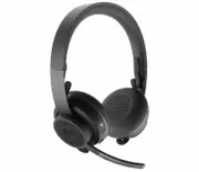 Logitech Msft Teams Zone Wireless Plus Headset Head-band Bluetooth Graphite Headsets - 981-000860