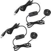 5V Dimmable LED Mini Spot Light with 6.6ft Cable, USB Powered Spotlight for Jewelry Cabinets, Entryways, Jewelry Display Lights Indoor Picture Lights (Warm Light)