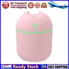 LF# Ultrasonic Air Humidifier Aroma Sprayer USB Essential Oil Diffuser (Pink)