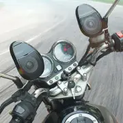 Waterproof Bluetooth Motorcycle Stereo Speakers LED Audio System USB SD FM Radio