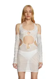 Cyber Storm Mini Dress
