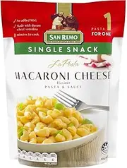 San Remo La Pasta Macaroni Cheese Flavour Pasta and Sauce 80 g