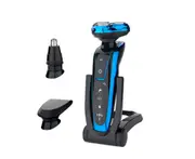 Men's Electric Razor 3In1 Washable Floating Head Electric Shaver Razor Nose Trimmer