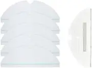 [HUAYUWA] Vacuum Replacement Parts Compatible for Roborock T8/Q7 MAX+/Q7 MAX Robot Vacuum Cleaner Accessories, 1 Water Tank Mopping Board + 4 Disposable Rags
