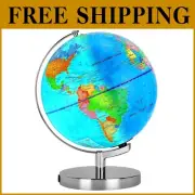 Rewritable World Globe 12 Inch LED Lamp for Kids – Perfect Night Light & Decor
