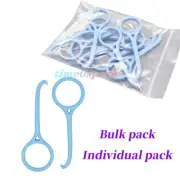 Dental Aligner Chewie Remover Orthodontic Retainer Brace Removal Hook Tool Blue